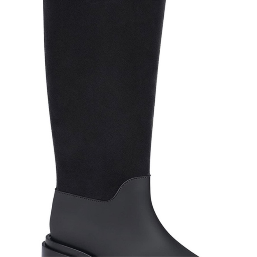 Melissa Tall Flocked Rain Boots - Picture 6 of 15